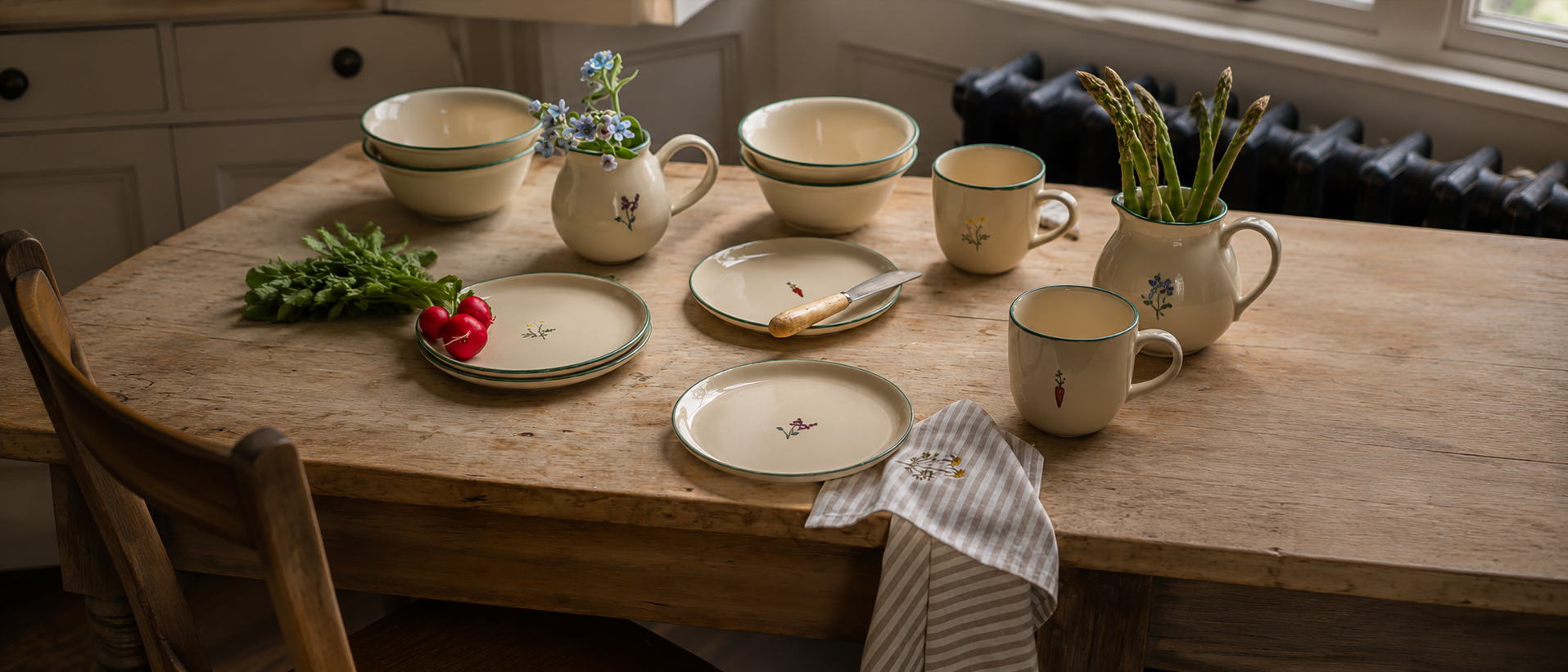 Table details for everyday settings